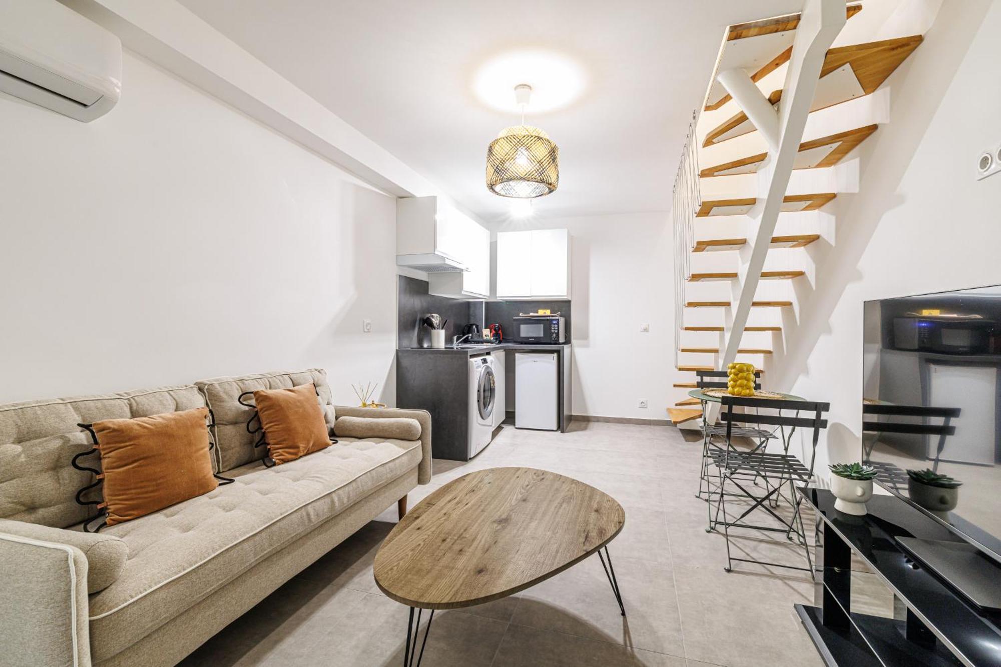 1 Bdr Duplex Downtown - Ac Appartement *